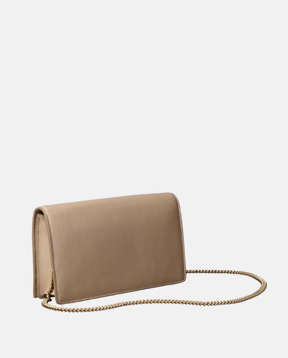Mala Elegante com Logótipo CK Castanho-2