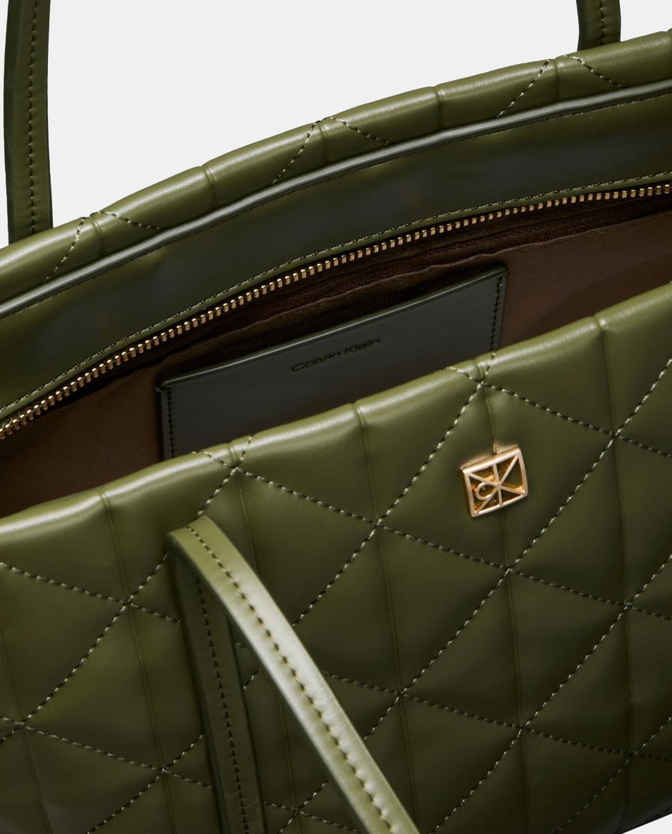 Mala Tipo Tote Verde-3