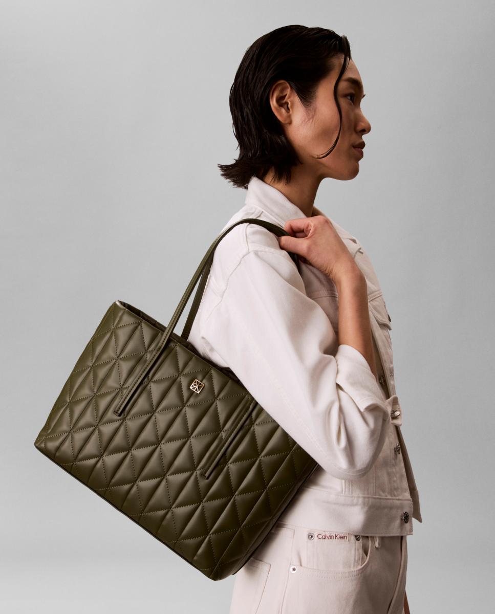 Mala Tipo Tote Verde-4