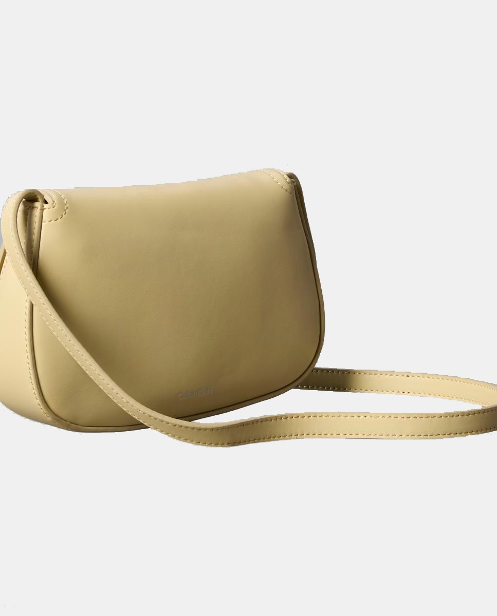 Mala Casual CK com Fecho de Aba Natural-2