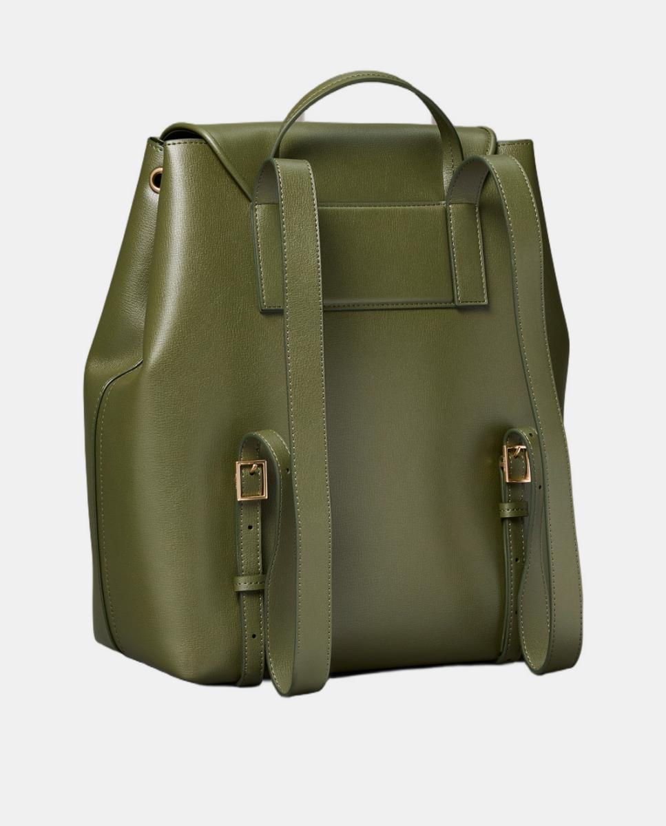 Mochila com Fecho de Aba Verde-2