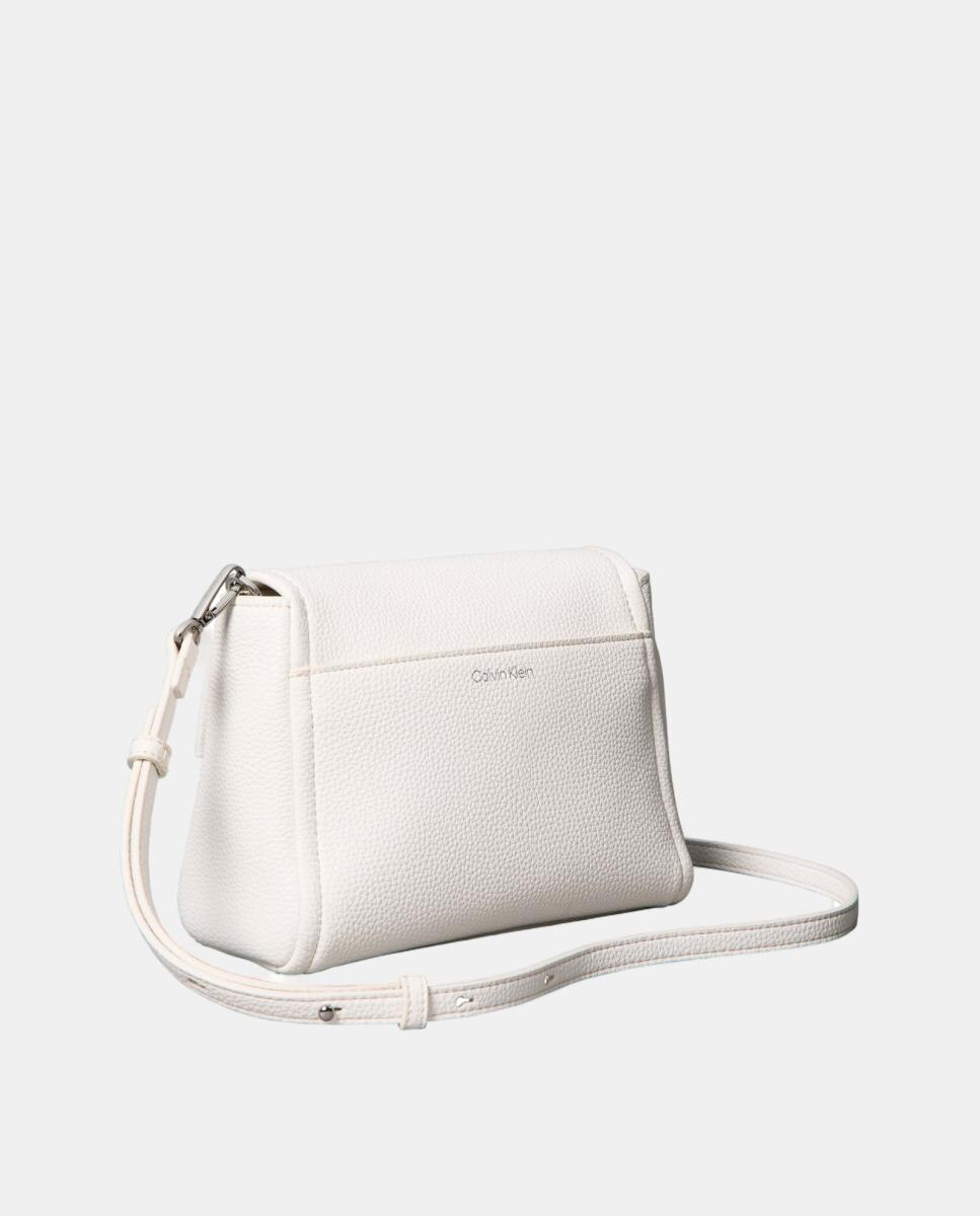 Bolso bandolera Calvin Klein logo emblem - Blanco Blanco-2