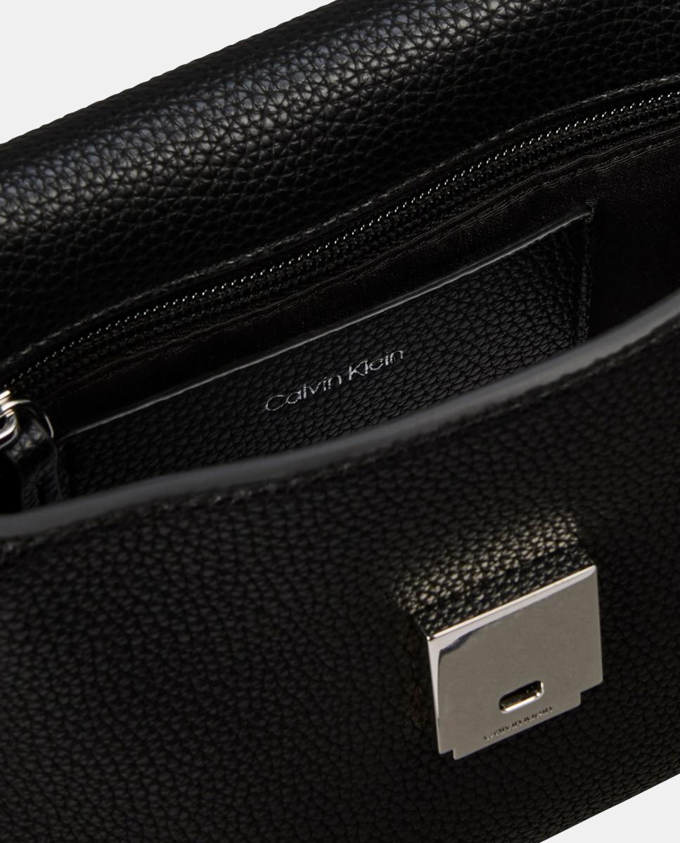 Imagen 3 de Bolso bandolera Calvin Klein logo emblem - Negro Negro