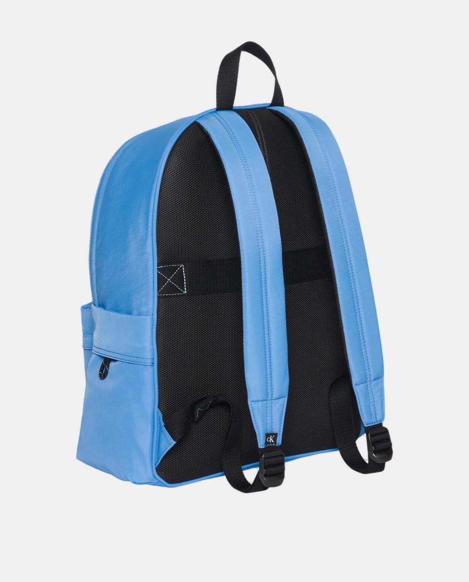 Mochila de nylon Calvin Klein con logo frontal en el bolsillo delantero - Azul claro Azul claro-2