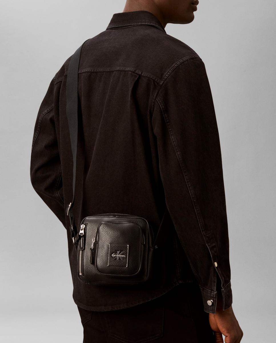 Bandolera Calvin Klein de hombre - Negro Negro-2