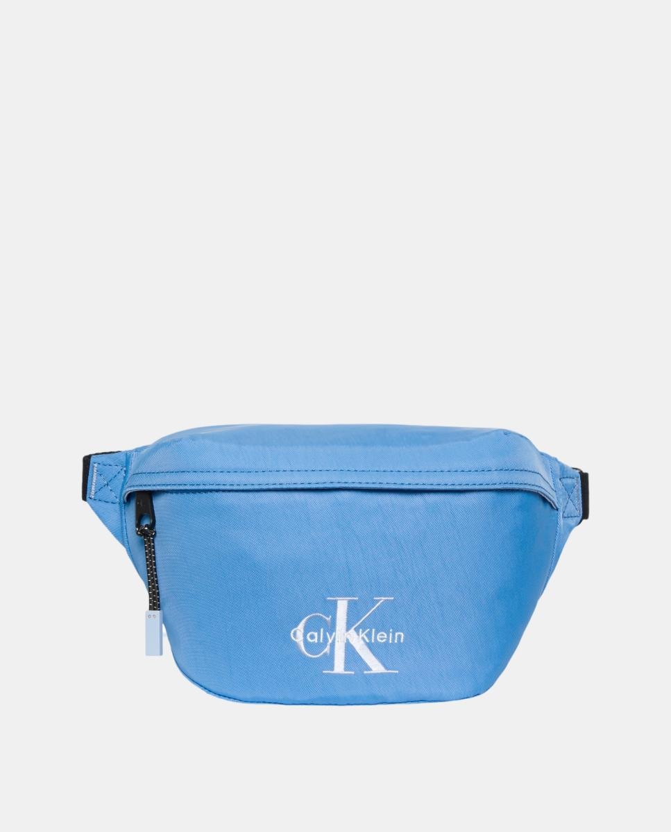 Riñonera Calvin Klein de nylon con logo frontal - Azul claro Azul claro-1