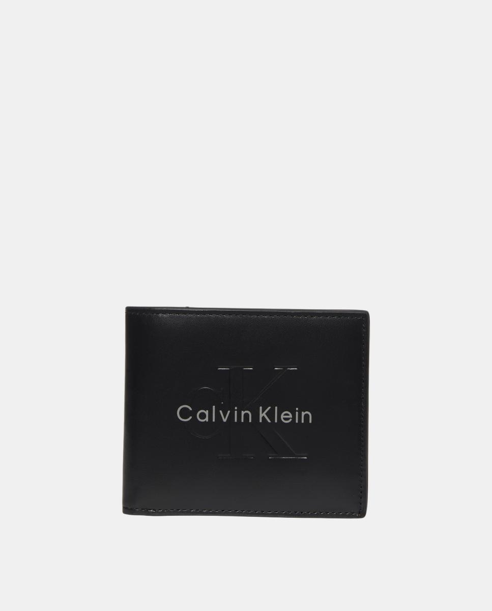 Imagen 1 de Cartera billetera Calvin Klein de piel Negro