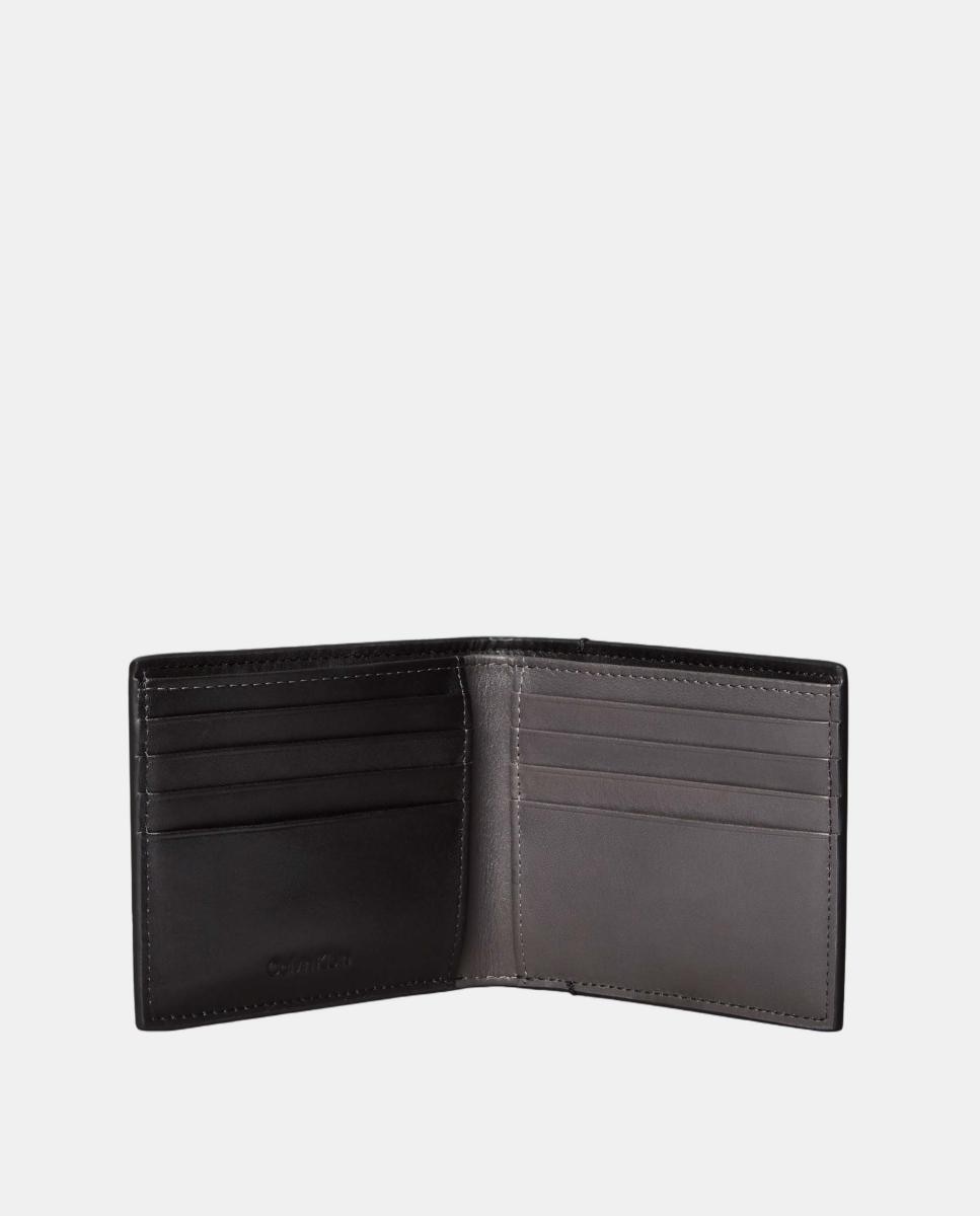 Imagen 3 de Cartera billetera Calvin Klein de piel - Negro Negro