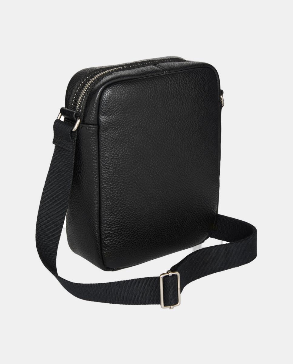 Bandolera Calvin Klein de hombre con textura peable - Negro Negro-2