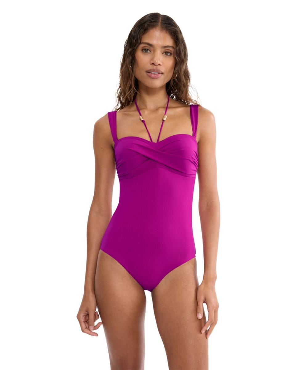 Imagem 0 de Fato de Banho Bandeau com Copas de Secagem Rápida e sem Aro