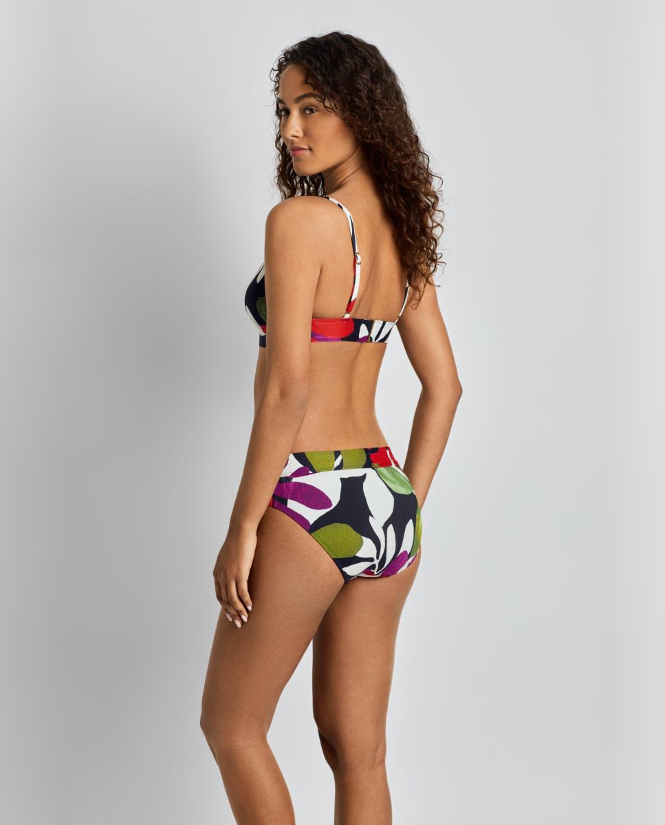 Top de Biquíni Triangular Almofadado Multicolor-2