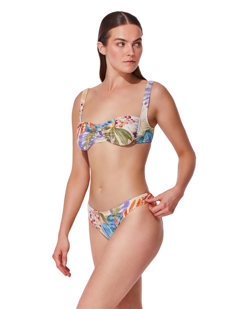 Top Bandeau Feminino Preto-3