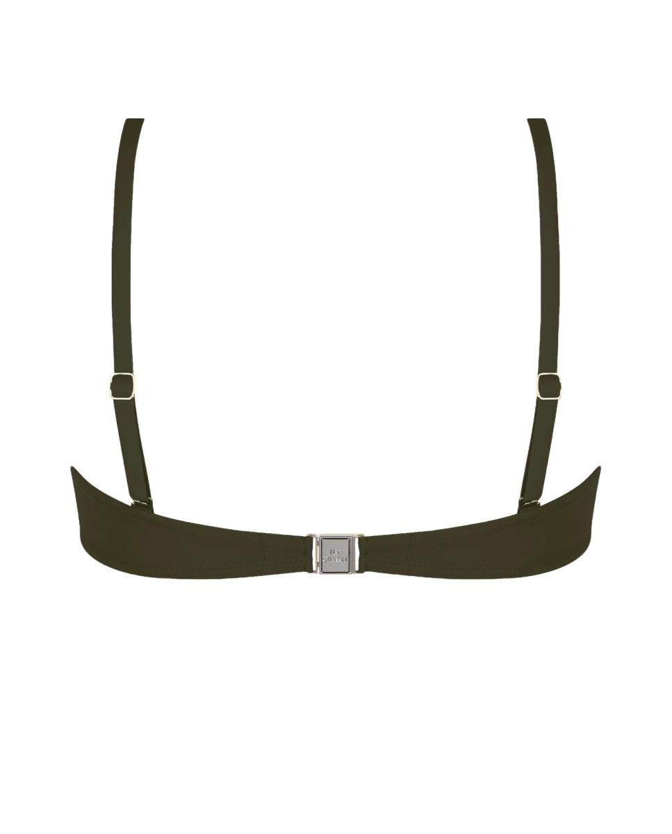 Soutien bandeau com espuma Verde-militar-2