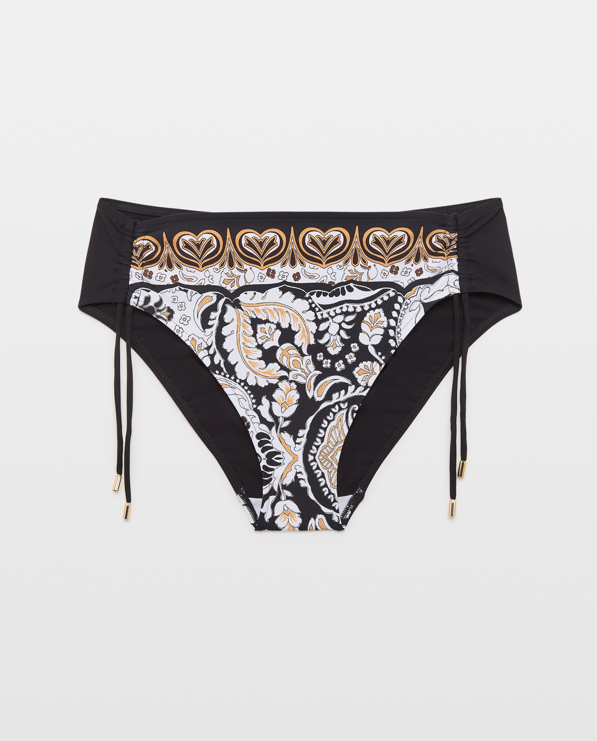 Imagem 0 de Cueca de Biquíni Completa para Tamanhos Normais e de Capacidade com Laços Laterais para Recolher a Altura à Vontade