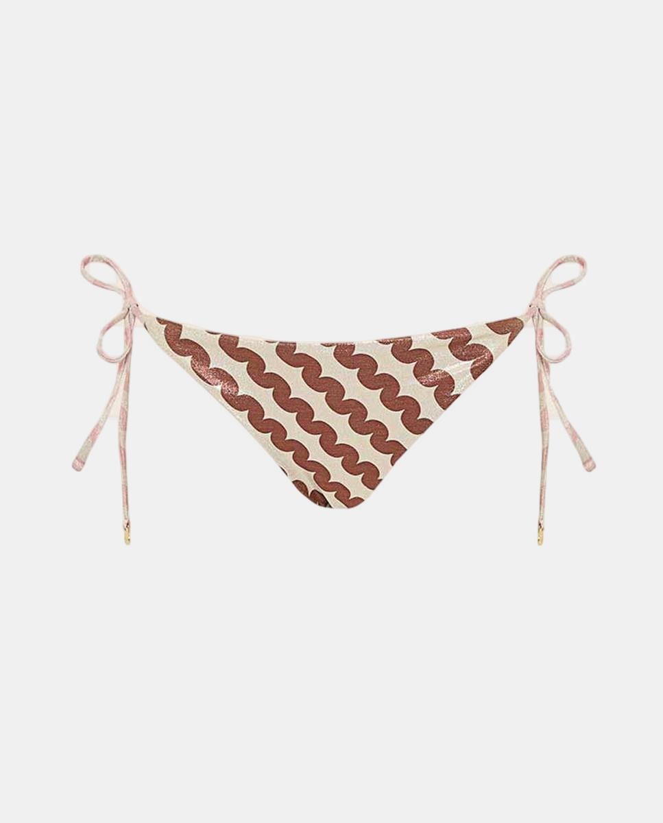 Cueca de Biquíni Bege-4