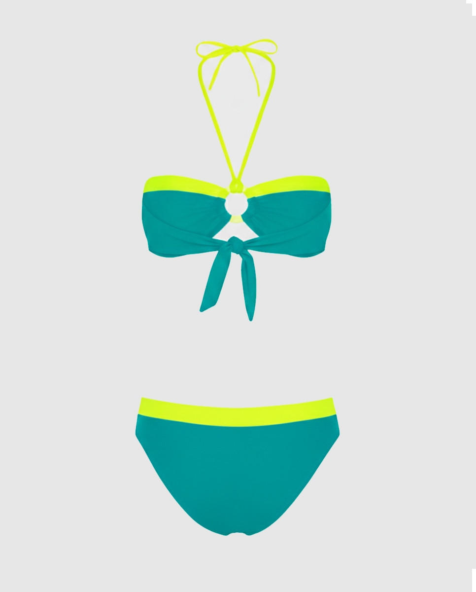 Biquíni Bond - Aqua Amarelo-2