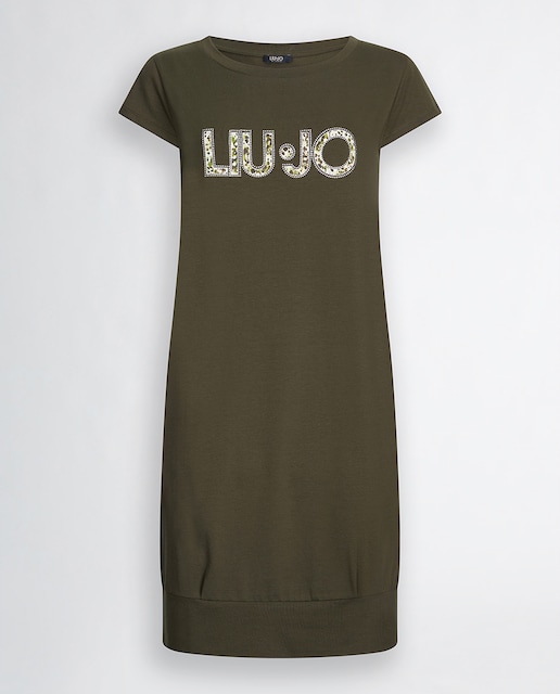 Imagem 0 de Vestido curto com logótipo