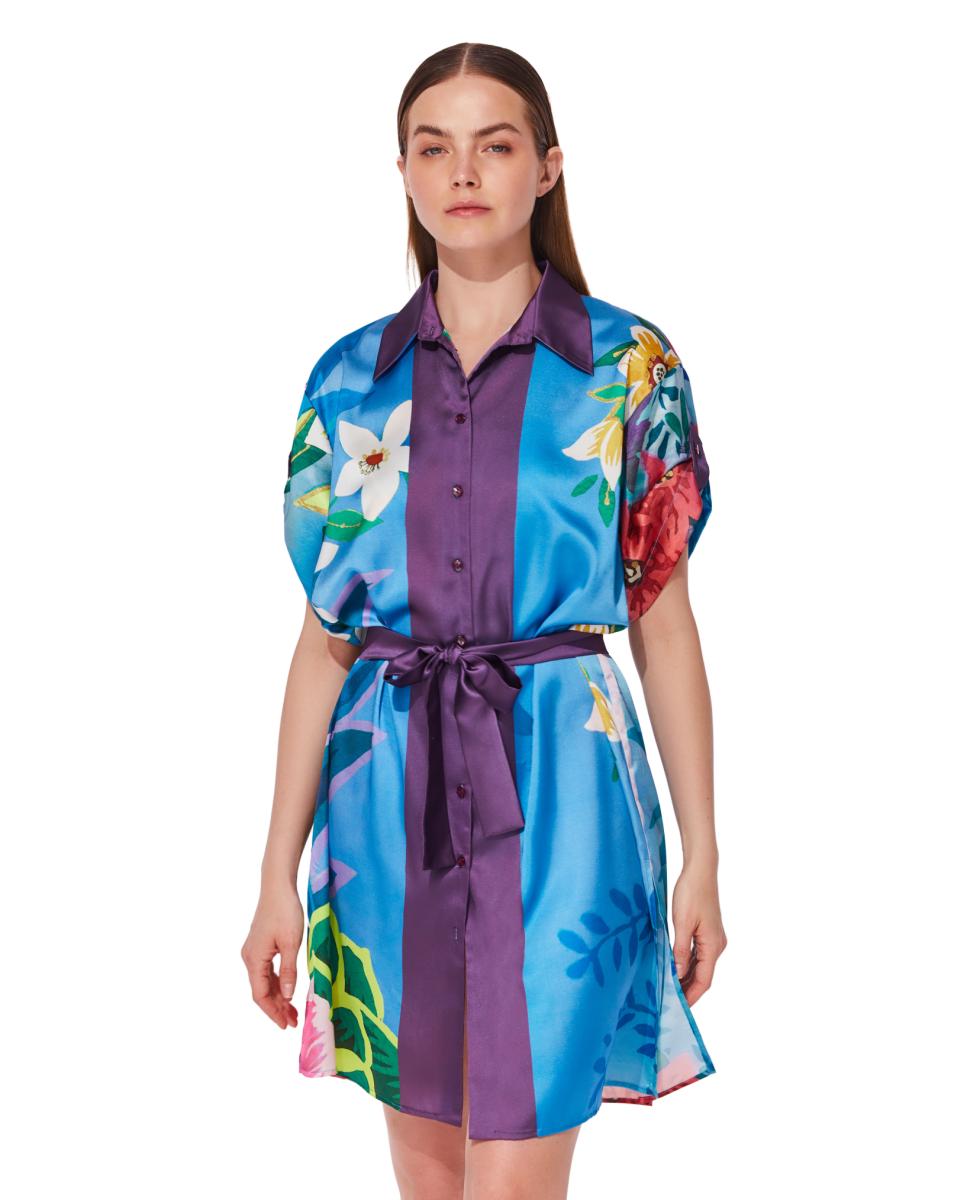 Imagen 0 de Vestido de mujer con elastico Multicolor