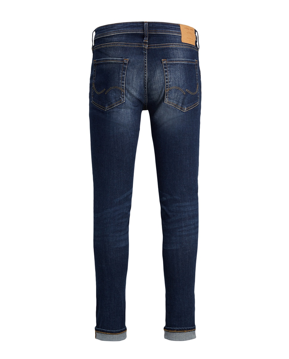 Jeans Liam skinny azuis sustentáveis Azul-marinho-7