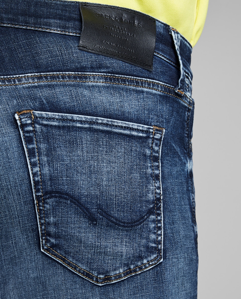 Jeans Glenn slim azuis Azul-4