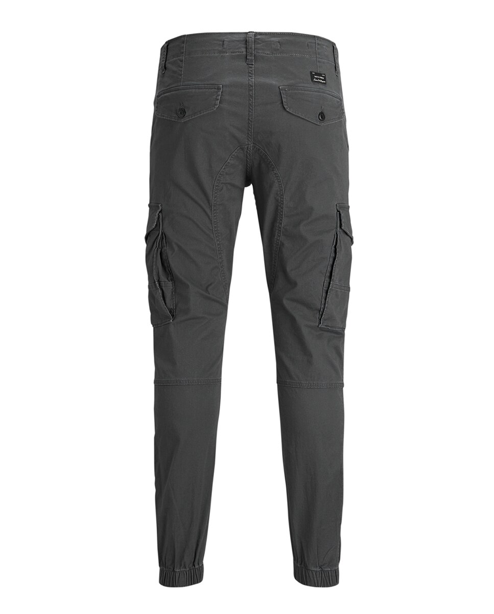 Calças sportswear cinzentas de homem Cinzento-7