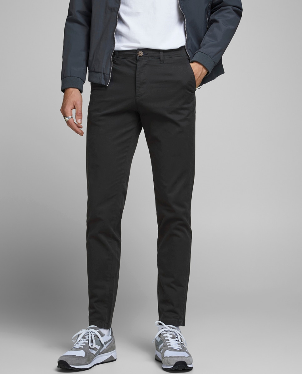 Chino de hombre slim - Jack & Jones - Negro Negro-2
