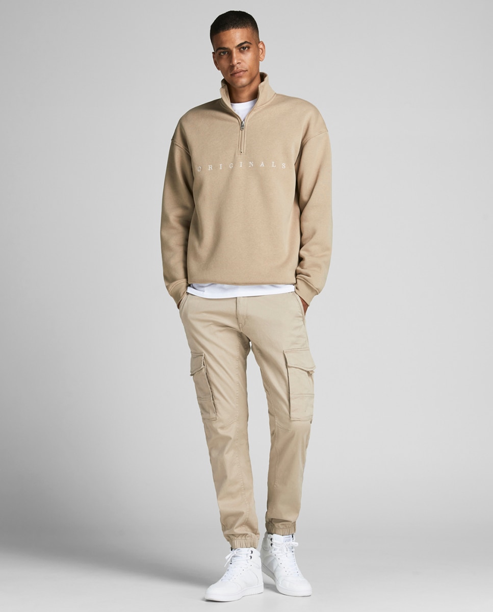 Jack & Jones - Pantalón cargo algodón de hombre.
