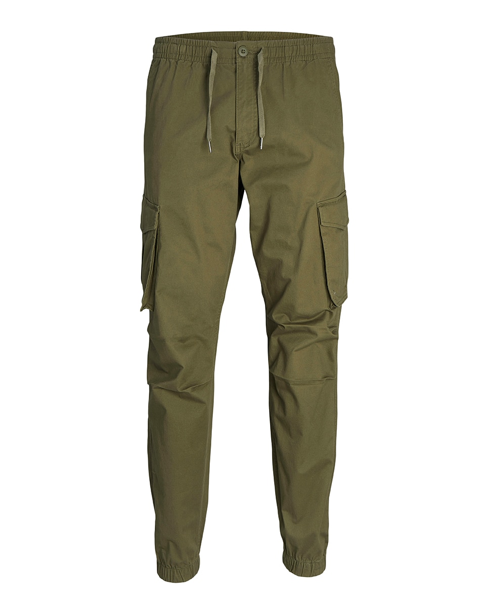 Calças sportswear de homem Verde-militar-6