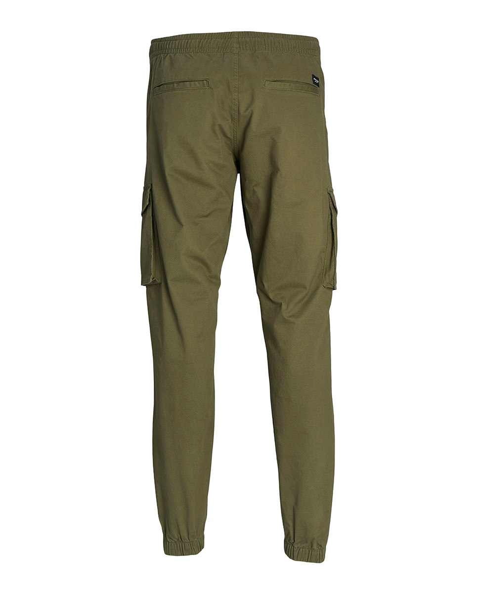Calças sportswear de homem Verde-militar-7