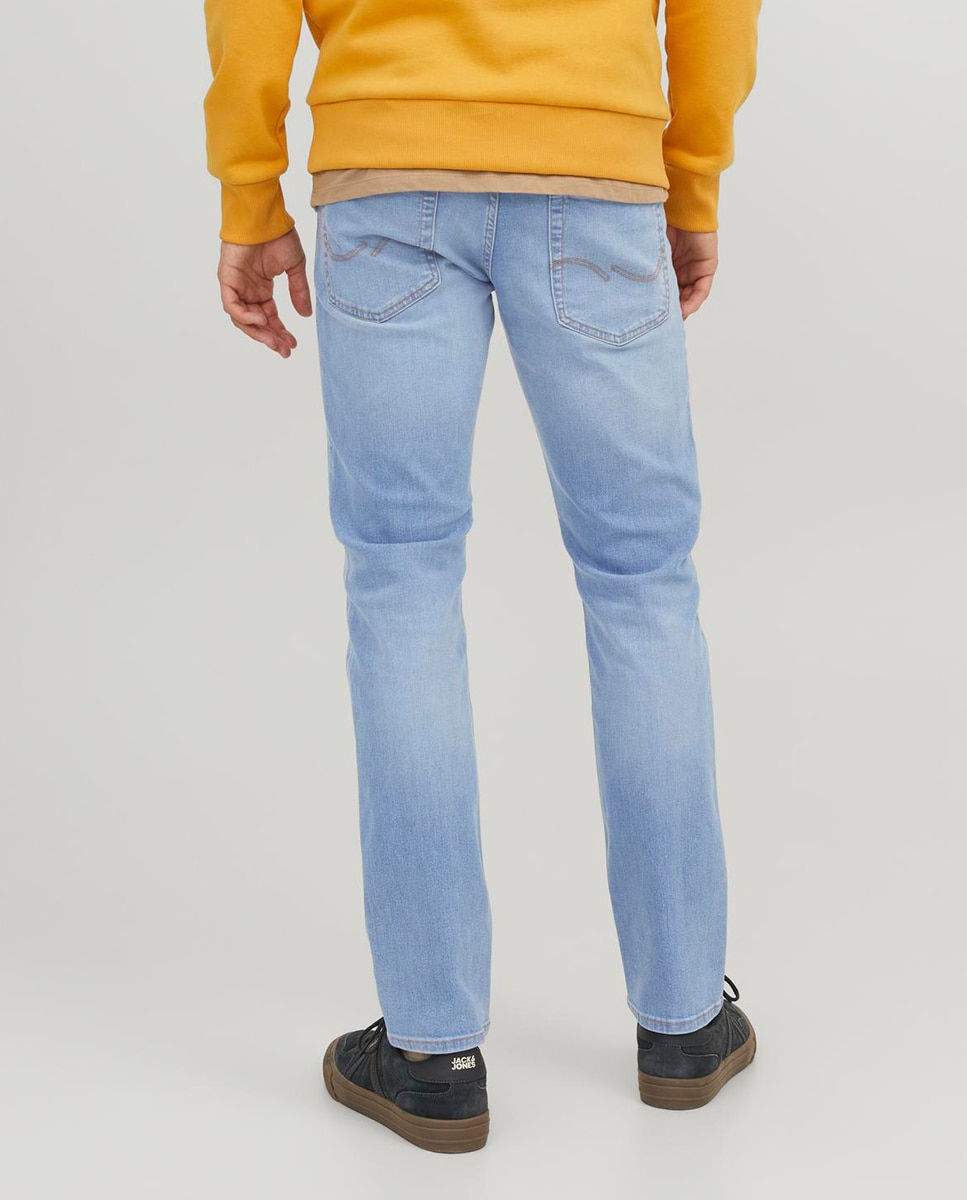 Jeans Slim Fit Azul-3