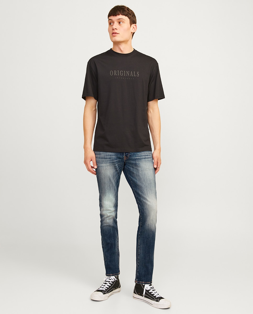 Jack & Jones - Vaquero de corte slim de tiro bajo para hombre.