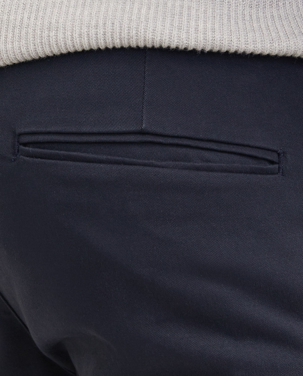 Pantalón de hombre tipo chino liso - Jack & Jones - Azul marino Azul marino-4