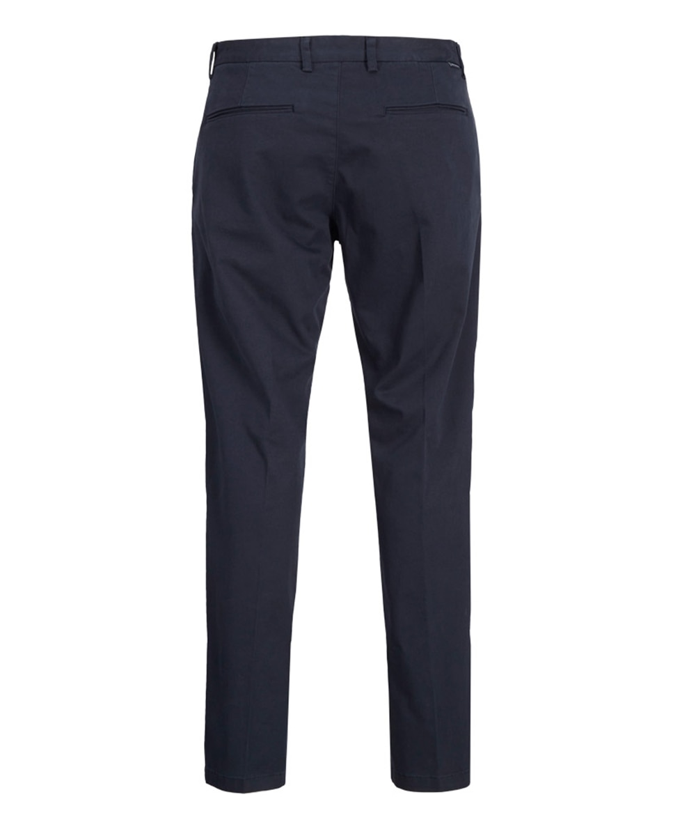 Pantalón de hombre tipo chino liso - Jack & Jones - Azul marino Azul marino-7
