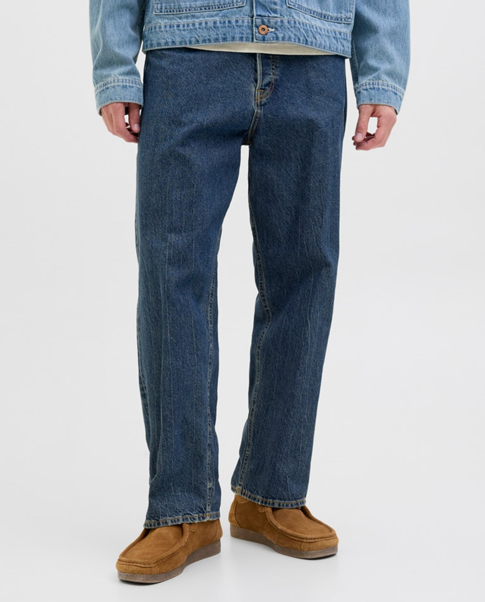 Jeans Loose Fit Azul-2