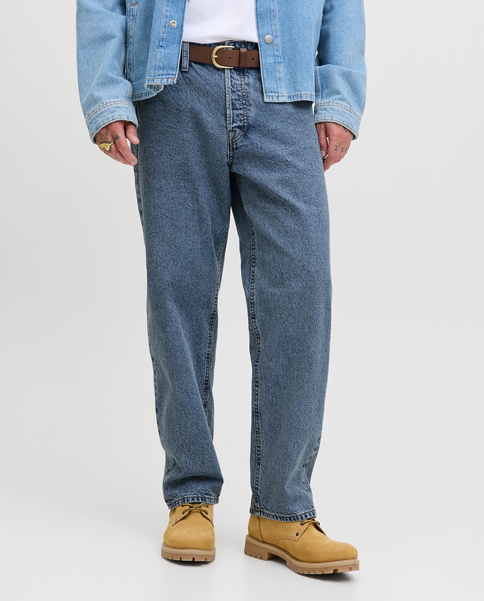 Jeans Loose Fit Azul-2