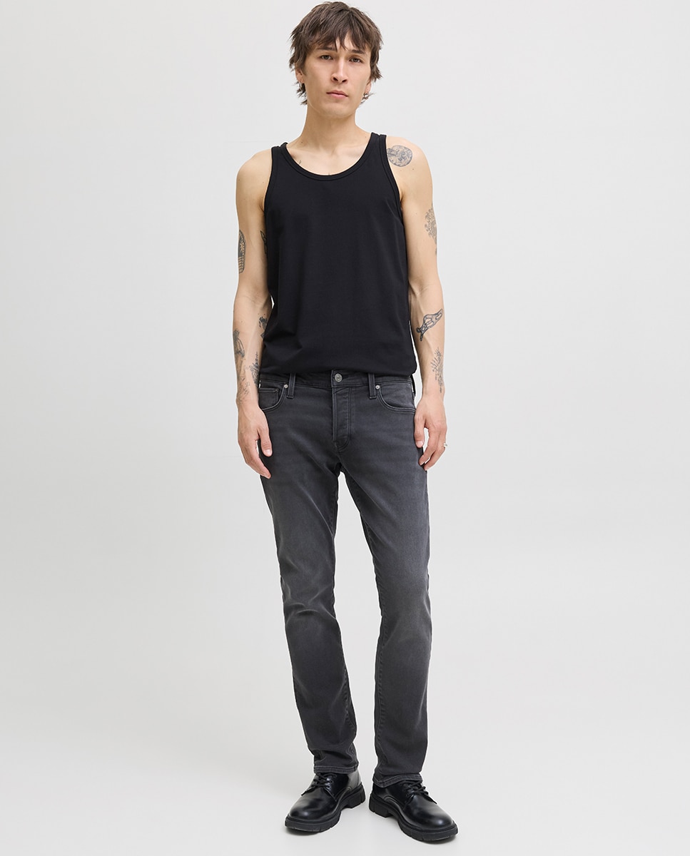 Imagem 0 de Jeans Tapered Fit