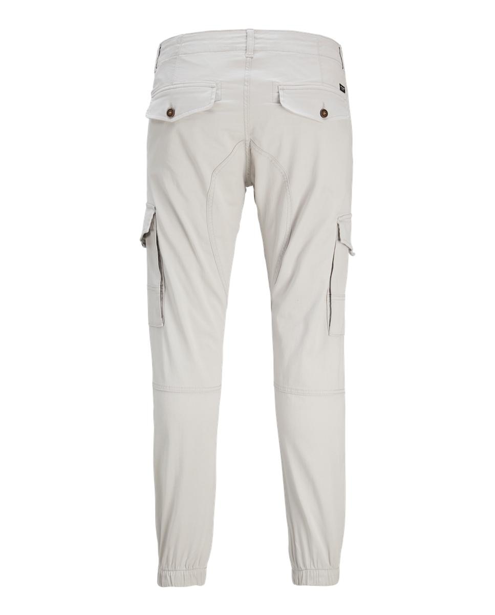 Calças Cargo Slim Fit Creme-8