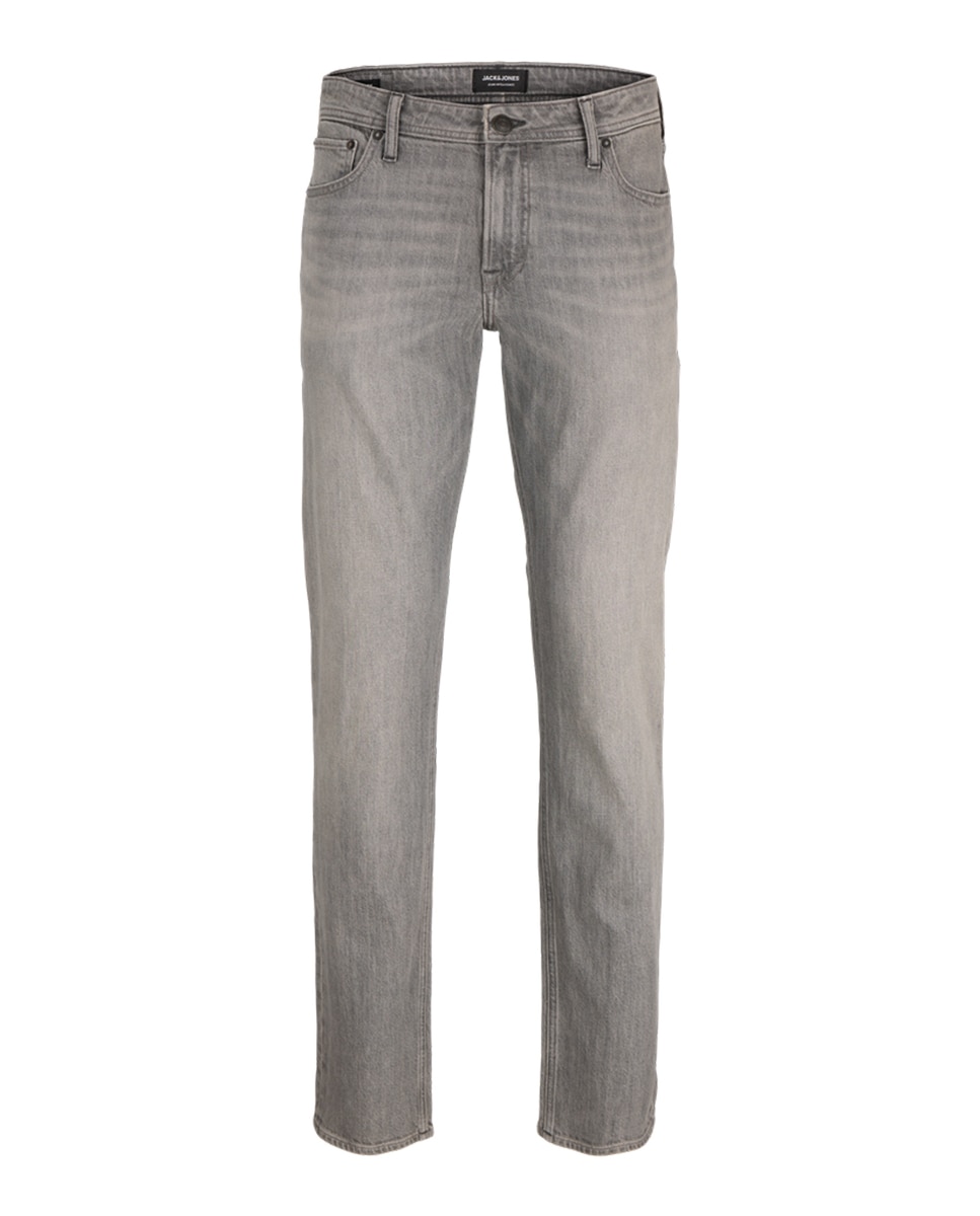 Jeans Regular Fit Cinzento-7
