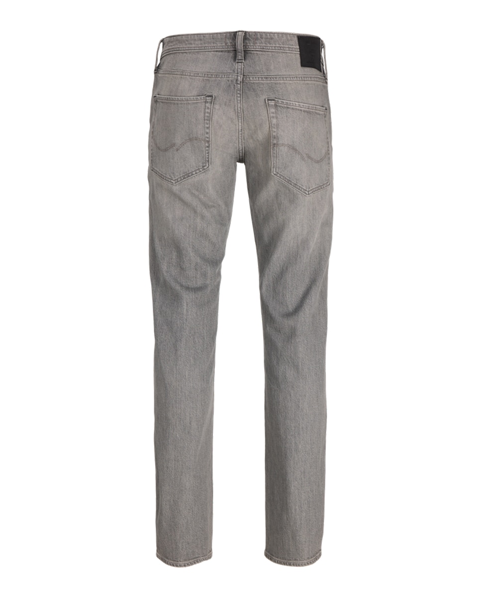 Jeans Regular Fit Cinzento-8