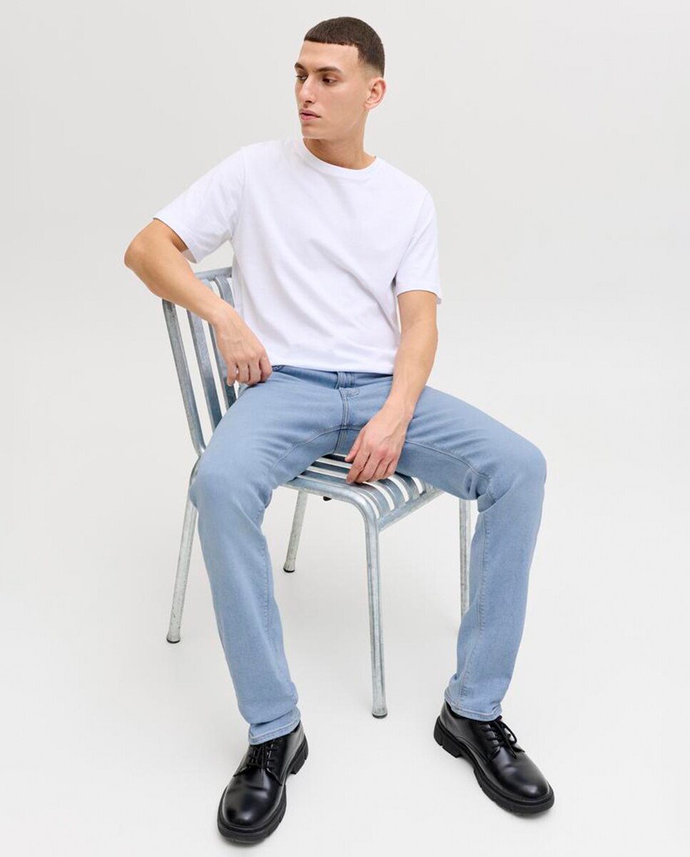 Jeans Slim Fit Azul-4