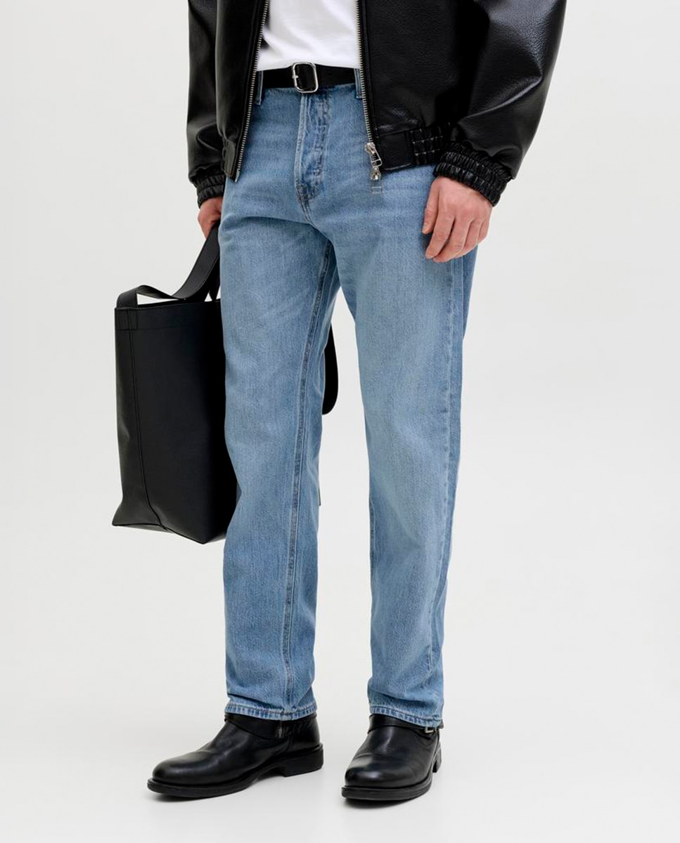 Jeans Relaxed Fit Azul-2