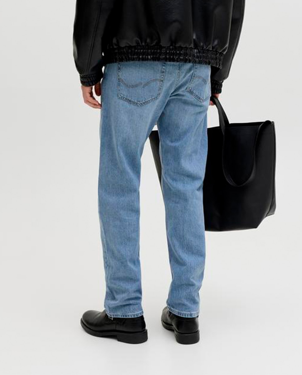 Jeans Relaxed Fit Azul-3