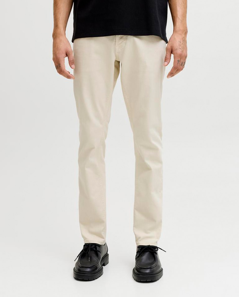 Jeans Slim Fit Branco-2