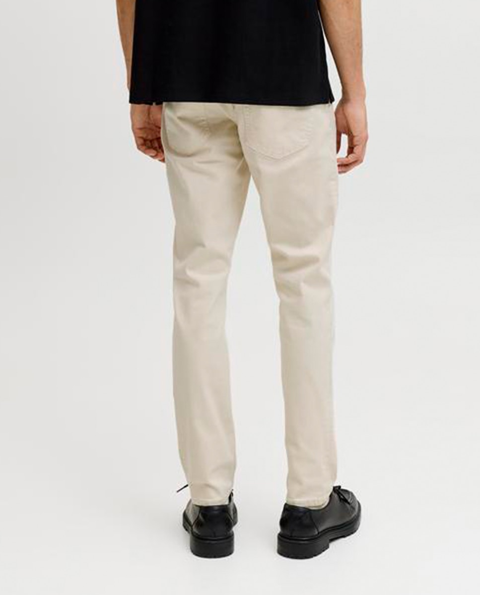 Jeans Slim Fit Branco-3