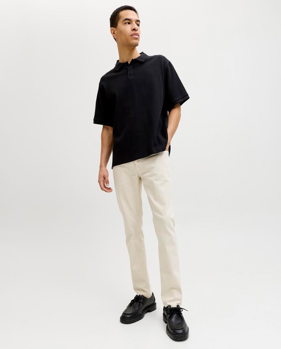 Jeans Slim Fit Branco-4