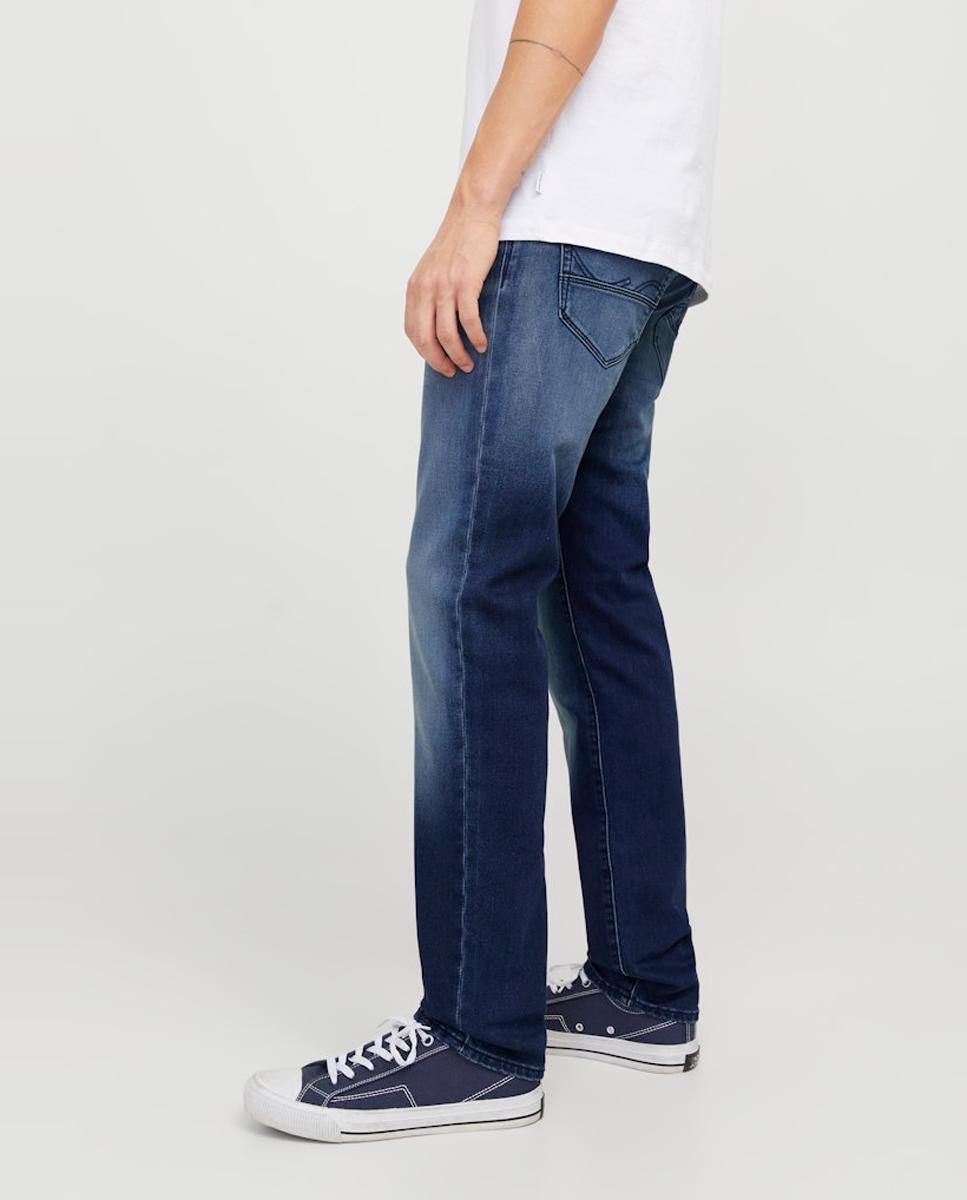 Jeans Tapered Fit Azul-5