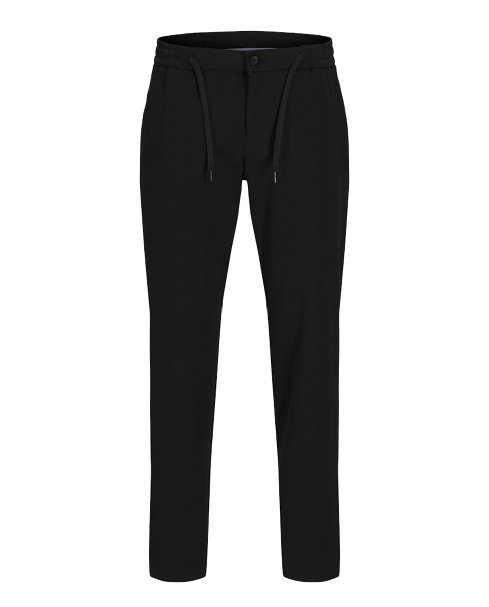 Pantalón de hombre tipo jogger cintura elástica - Jack & Jones - Negro Negro-6