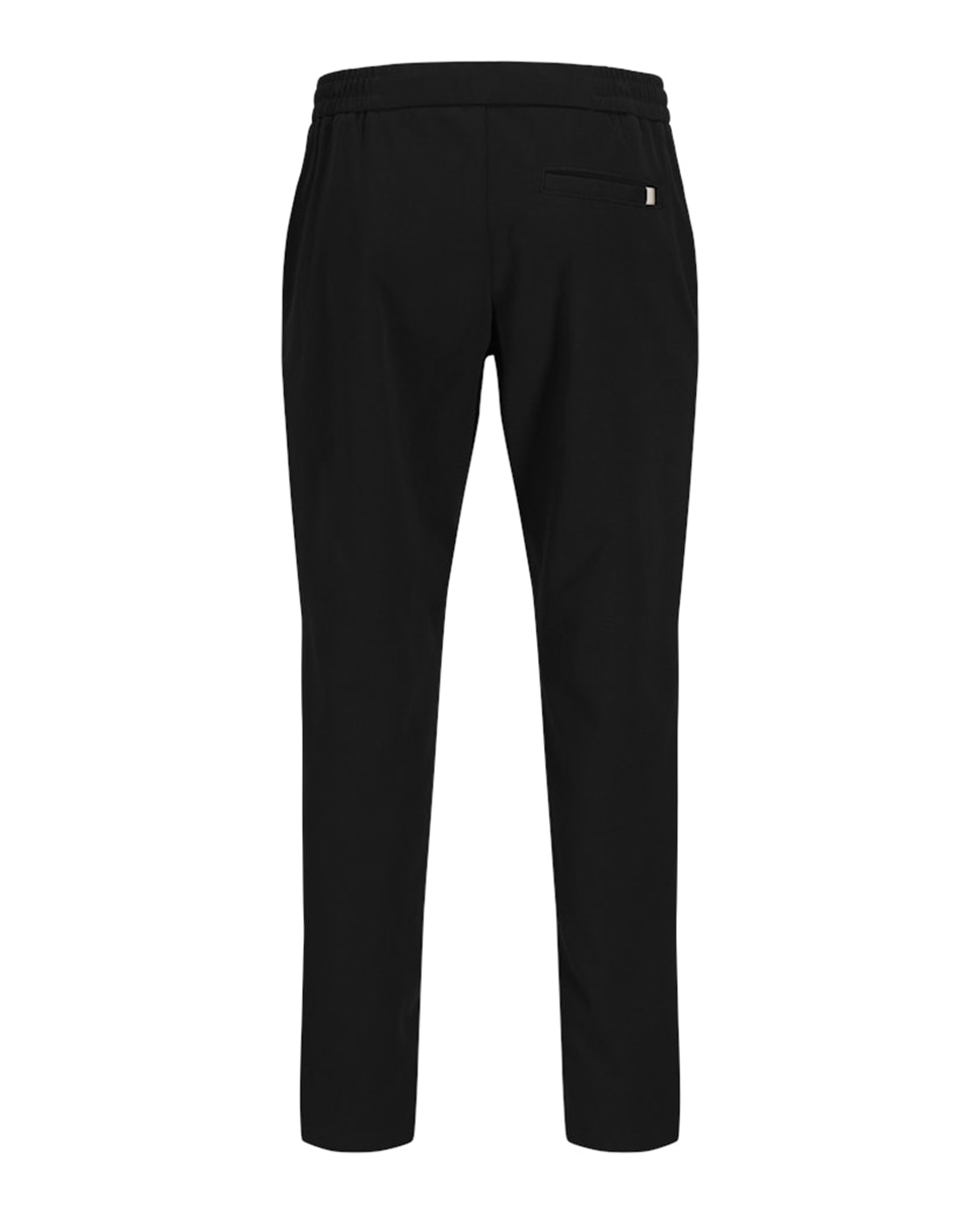 Pantalón de hombre tipo jogger cintura elástica - Jack & Jones - Negro Negro-7