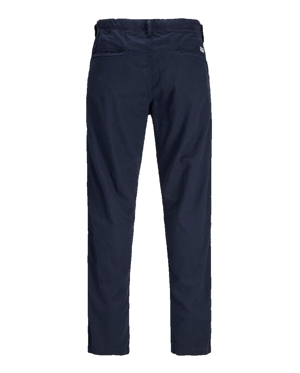 Pantalón Jogger con cordones y cintura alta de hombre - Jack & Jones - Azul marino Azul marino-7
