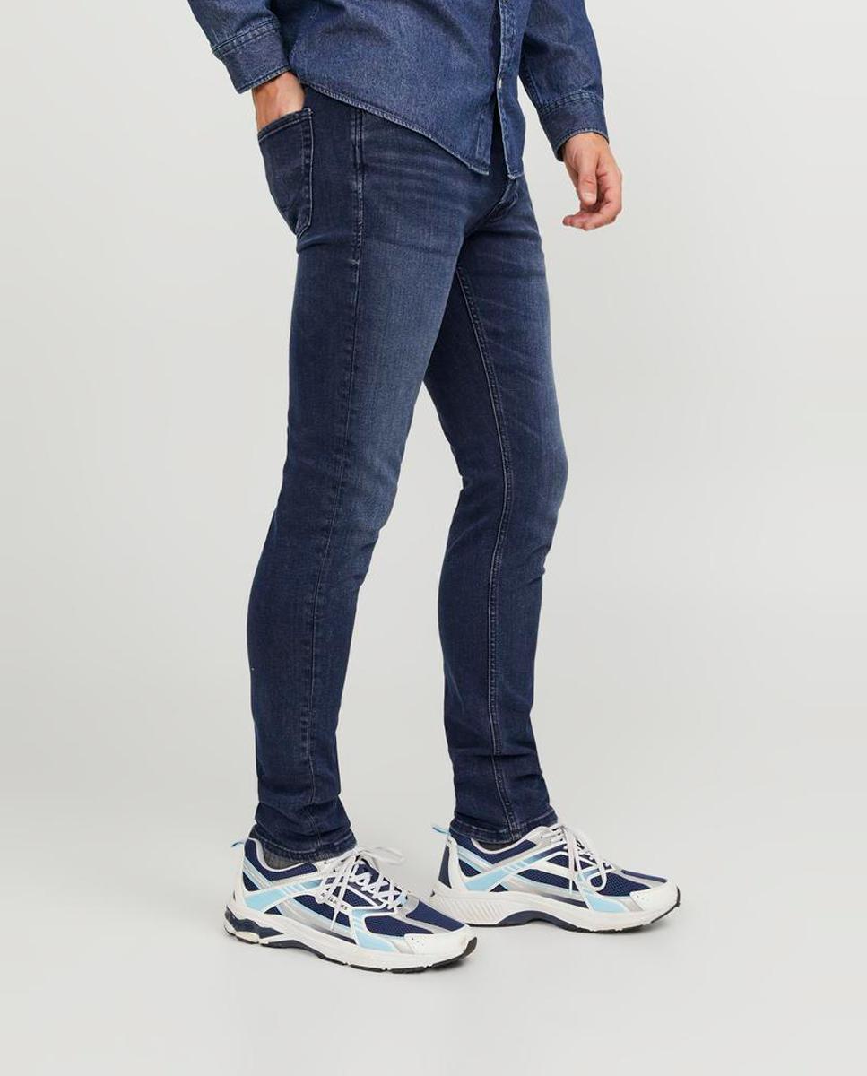 Jeans slim fit Azul-4